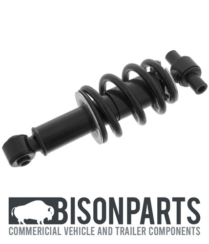 Front cab suspension shock - "front,