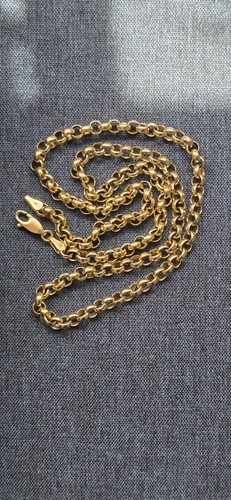 9ct yellow gold - gold, belcher