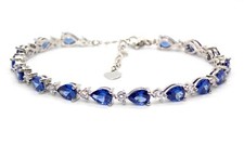 Silver Tanzanite & Diamond