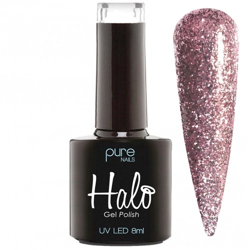 Halo pink diamond gel polish - halo,