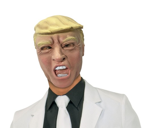 Adult rubber donald trump face - rubber,