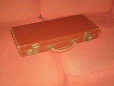 Vintage brown suitcase small