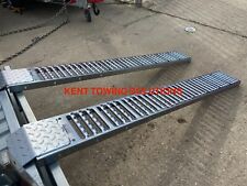 New PAIR of Steel Loading Ramps 500kg Max Load 1.9m ✅ ATV Quad Go-Kart Mower ✅