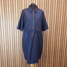 Cos Dress Navy Blue 44 UK 16