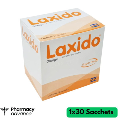 Orange powder sachets - powder,