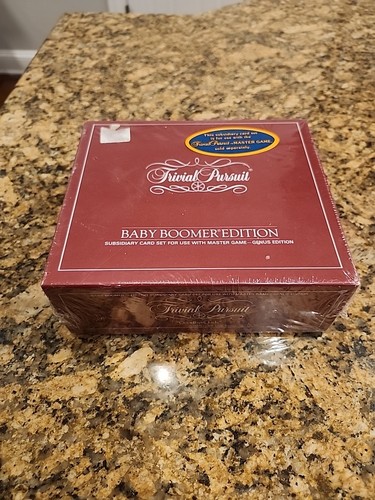 Trivial pursuit baby boomer - trivial,