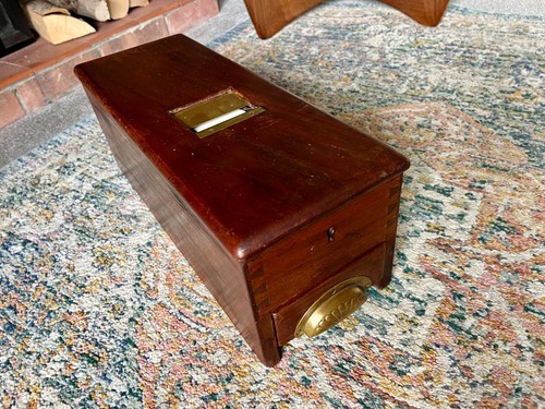 Vintage gledhill wooden till - wooden,