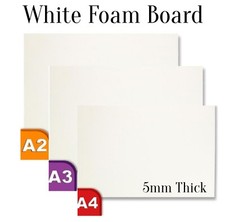 White Foam Board 5mm Thick