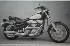 Harley FXR FXRS-SP 1988 license plate insert paper advertisement Sport EPS22632