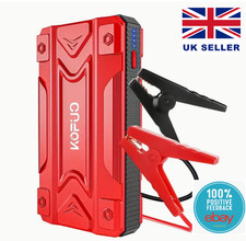 Portable Car Battery Jump Starter Emergency Power Bank, starts up to 6L vehicles