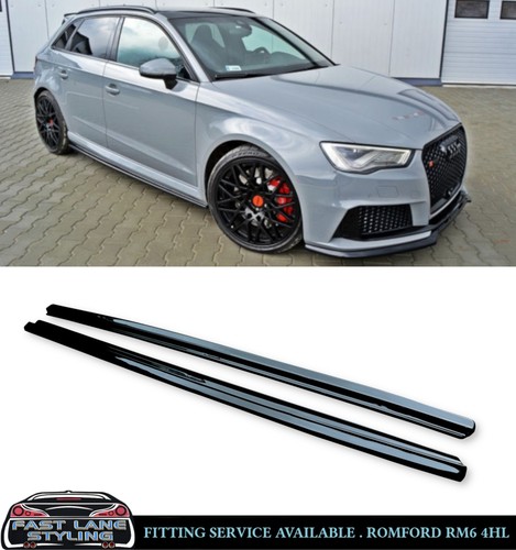Side skirt blade extensions - side,