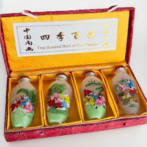 Chinese painted snuff bottle - chinese,