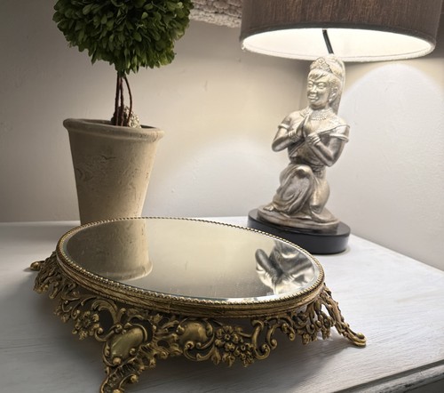 Baroque rococo plateau gold - baroque,