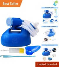 Durable Reusable Urinal with Long Hose: Perfect for Elderly & Bedridden Patients