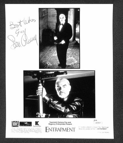 Signed sean connery - connery, photo