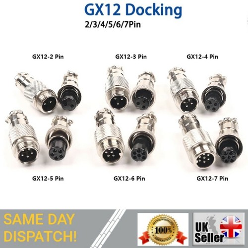 Gx12 6 7 pin metal - 3,