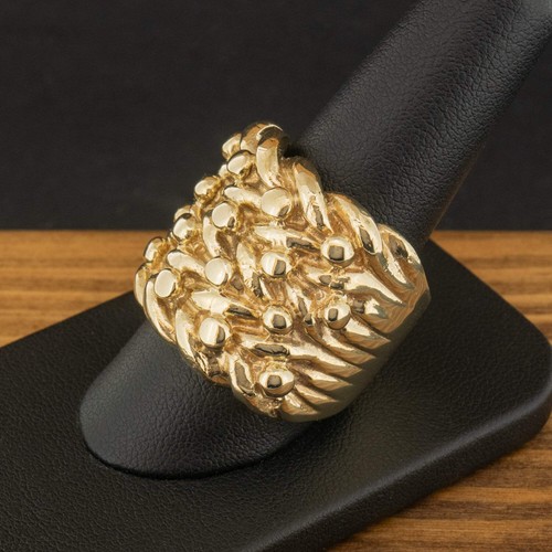 9ct yellow gold row - 9ct,