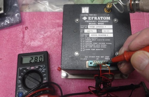 Efratom m100 rubidium standard - rubidium,