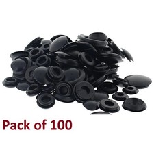 Assorted of 100 Metric Black
