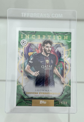 Topps inception 2026 showman - topps,