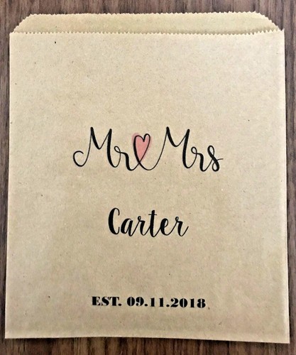 Personalised wedding sweet - personalised,