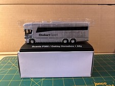 Oxford Diecast Scania P380 Oakley Horsebox Eddie Stobart 1/76