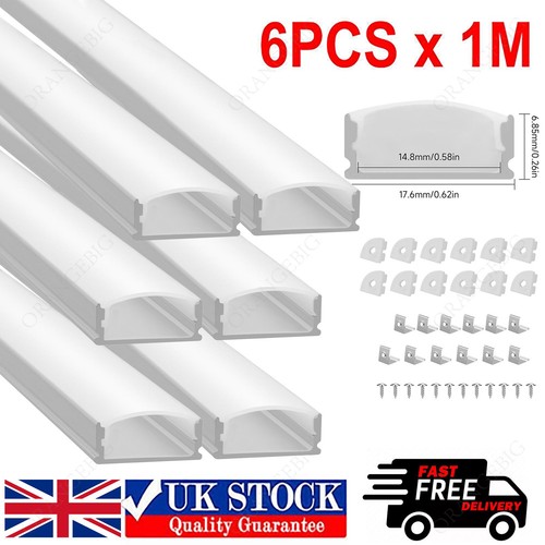 6pcs led profiles aluminium - led,