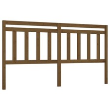 Bed Headboard Home Bedroom Decorative Bed Header Panel Solid Wood Pine vidaXL