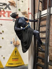 Adult Batman Costume Fancy Dress Halloween Party Fun Mask Costume Cape Full Set