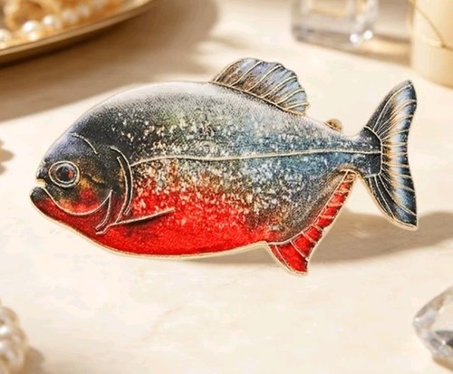 Realistic red bellied piranha - realistic,