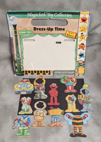 Vtg 1996 elmo magicloth toy - elmo,