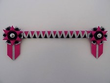 Pink navy & silver standard