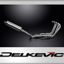 Honda CBR1000F Hurricane 87-99 Full Exhaust 4-1 350mm Oval Stainless Silencer