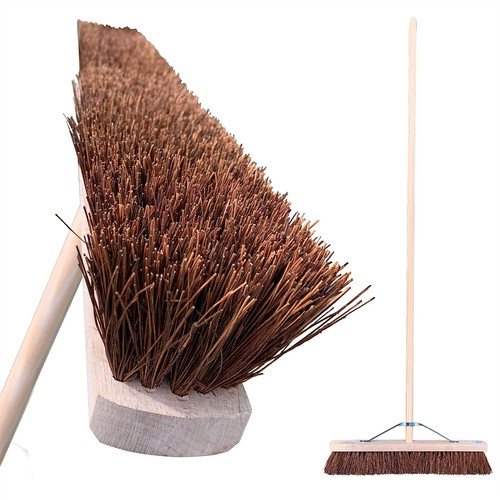 Yard broom stiff bassine - yard,