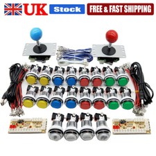2-Player Arcade Kit Buttons and Joystick DIY Controller for RaspberryArcade Kit