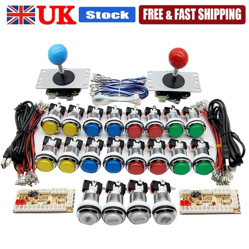 Player arcade kit buttons - 2-player,