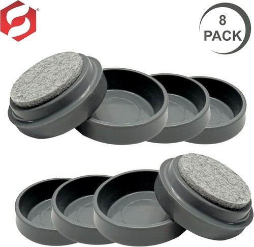 Castor cup felt padded - castor, 66mm