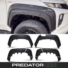 RIVET LOOK WHEEL ARCHES FENDER FLARES FOR MITSUBISHI L200 TRITON SERIES 6 2019+