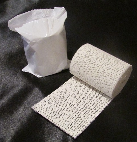 Plaster paris bandage - of,