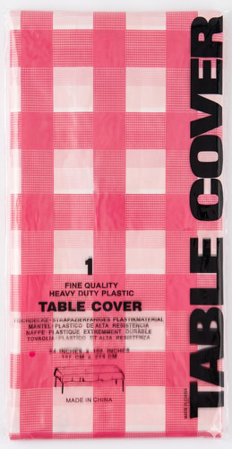 Heavy duty plastic - duty, tablecloth