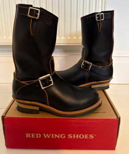 Red wing shoes - wing,