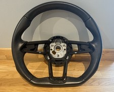 Genuine Audi TT 8S Black Leather steering wheel  Off Manual car