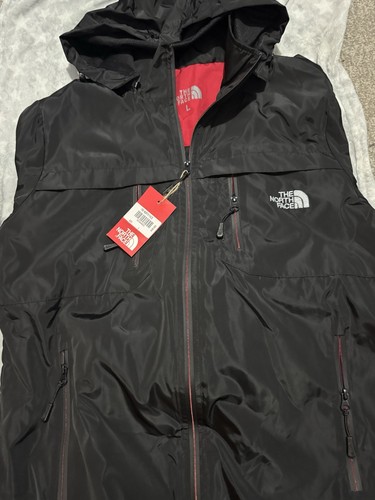 Size large black men north - black,