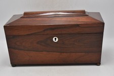 Antique Regency Tea Caddy