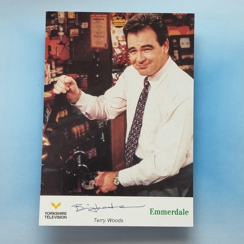 Emmerdale cast card c1995 - emmerdale,