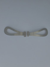 2 x Brushed Chrome curtain embrace cord ties holdback