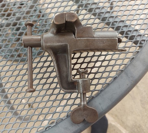 Vintage vice table - vintage,