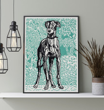 Greyhound (1912) by Moriz Jung