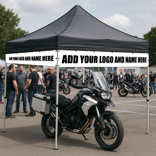 Custom printed gazebo banner - printed,