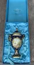 COALPORT VASE & COVER..QUEENS
